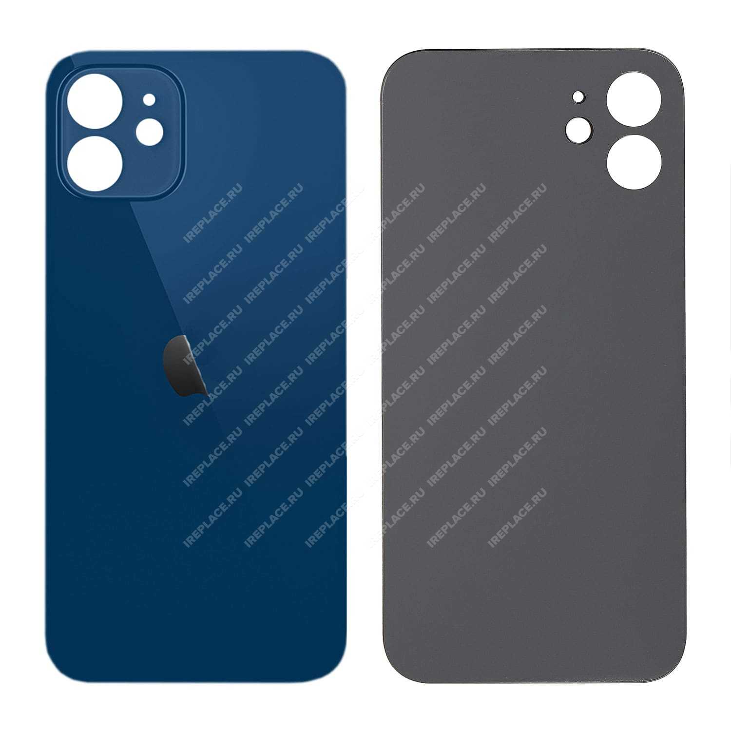 Заднее стекло для iPhone 12 Mini, Blue | цена 1 990.00Р. Купить с доставкой  по России можно на сайте iReplace или по ☎ 8-800-555-83-35