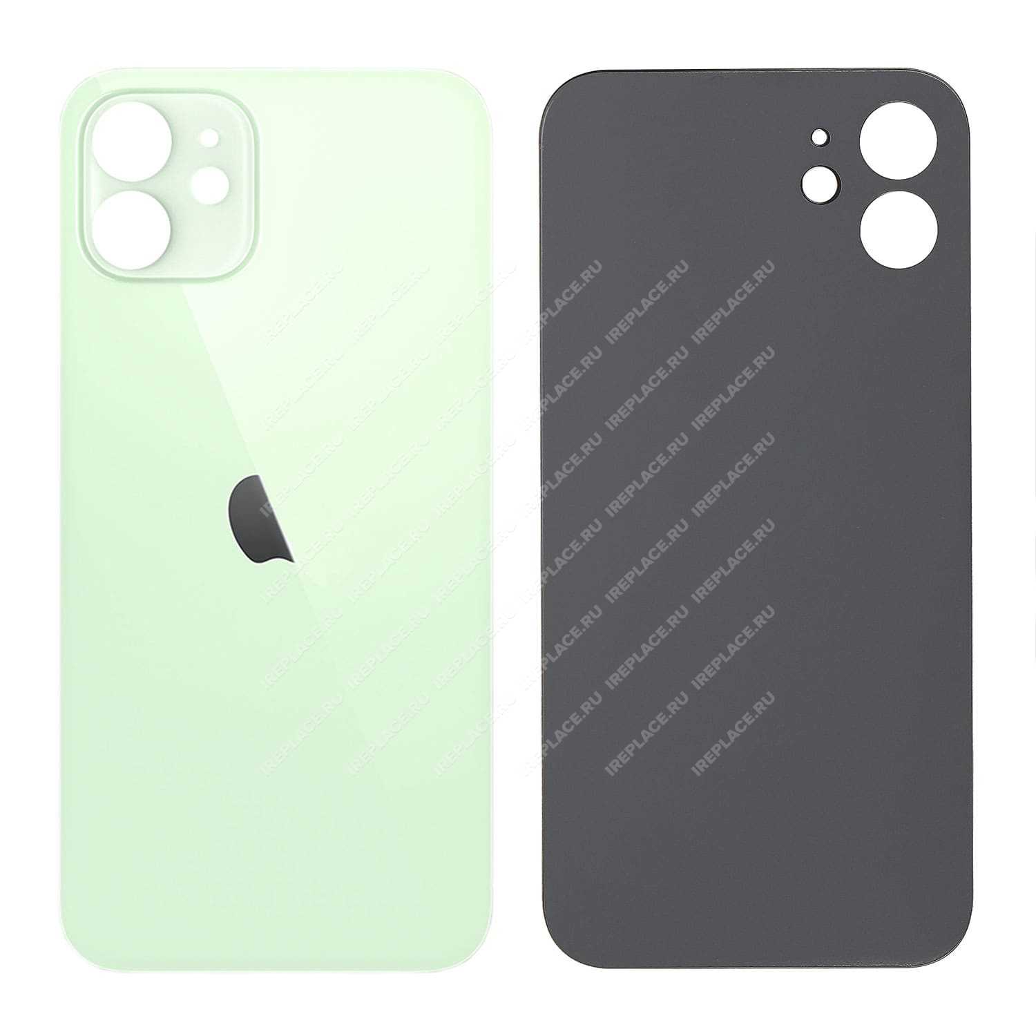 Заднее стекло для iPhone 12 Mini, Green | цена 1 990.00Р. Купить с  доставкой по России можно на сайте iReplace или по 8-800-555-83-35